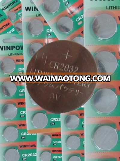 3V Lithium Car Key Button Battery (CR2032)